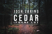 CEDAR LUT for iPhone, a Brushes & More by Josh Zaring Studios (Thumbnail 1 of 2)