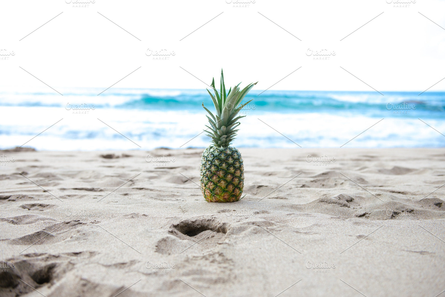 Pineapple featuring pineapple, pineapples, and beach, a Food & Drink Photo by RodrigoM Photographs