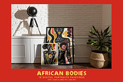 African Bodies, a Decorative Illustration by Digital Art Creations (Thumbnail 5 of 6)
