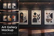 Art Gallery Mockup, an Advertising Mockup by Pitchlook.Studio (Thumbnail 1 of 5)
