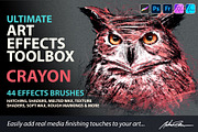 Ultimate Art Effects Toolbox Crayon, a Brush Add-On by Nathan Brown (Thumbnail 1 of 5)