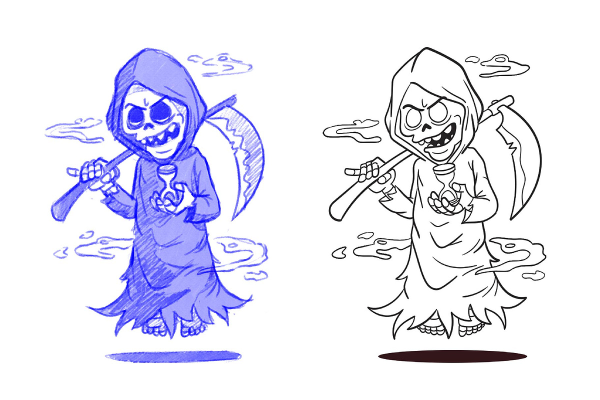 Reaper, an Illustration by Cartoon Shop (Photo 2 of 6)