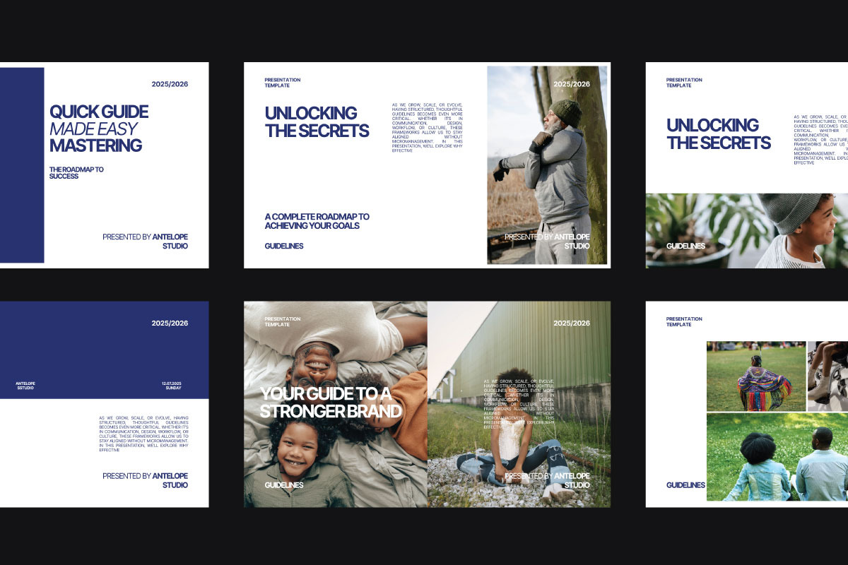 Everma -  Brand Guidelines PPT, a Presentation Template by Antelope Studio (Photo 8 of 9)