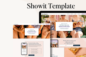 Showit Website Template | Abington