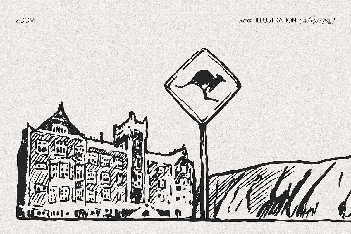 Australia Skylines, a Work Illustration by TheMountBirdStudio (Photo 3 of 8)