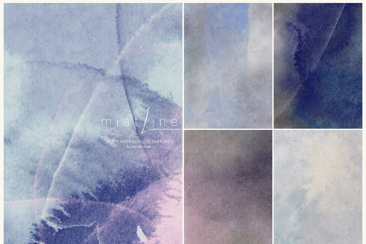 Mistline Soft Watercolor Backgrounds, a Background Graphic by alonahaidash (Photo 10 of 14)