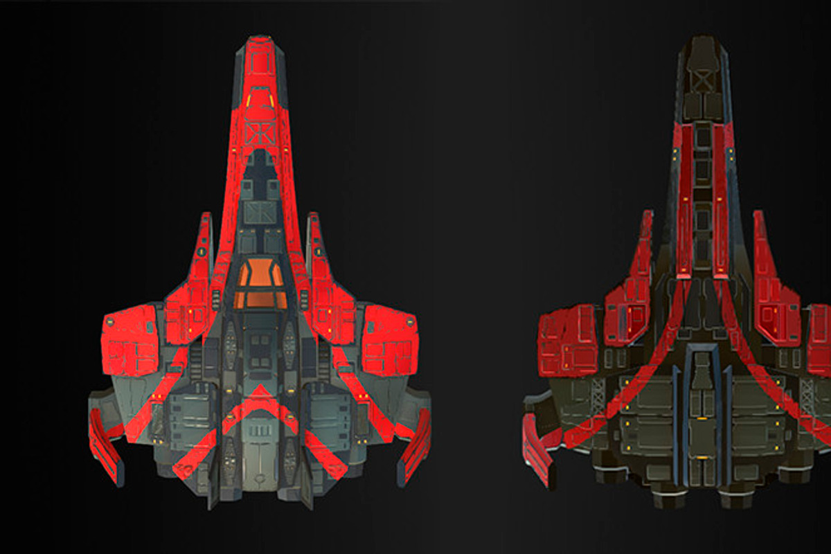 Spaceship Fighter, a Cars & Vehicle 3D Model by obeyart (Photo 3 of 8)