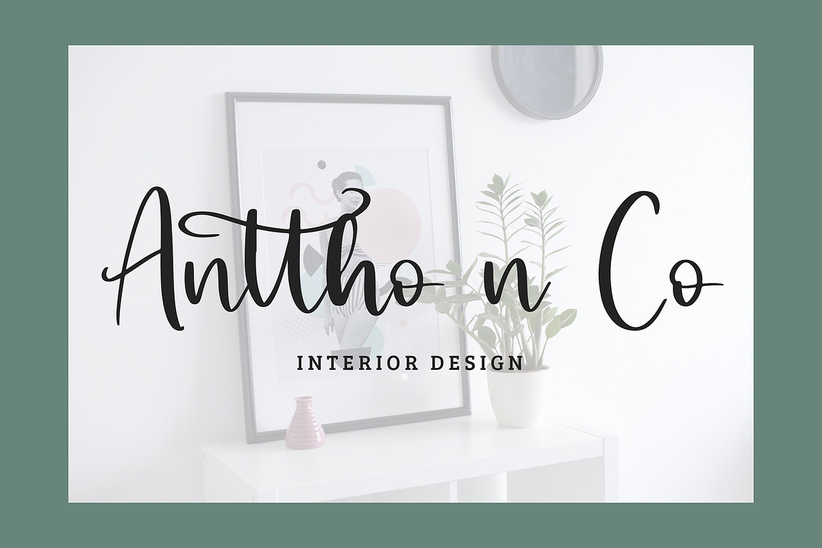 Fathima Modern Script Font, a Script Font by Giant Design (Photo 3 of 10)
