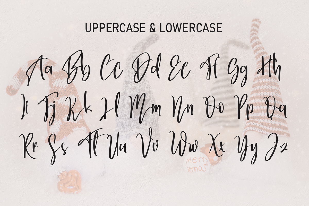 Gnome | Script font, a Script Font by Scratchones (Photo 7 of 8)