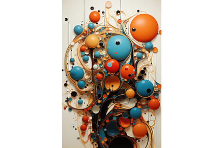 A sculpture made out of paper with, an Abstract Photo by tilialucida