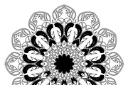 27 mandala vector backgrounds design, a Pattern Graphic by NJ Himel (Thumbnail 21 of 28)