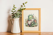 Cute Dragon PNG Clipart Baby., an Animal Illustration by KennedyStudio (Thumbnail 5 of 5)