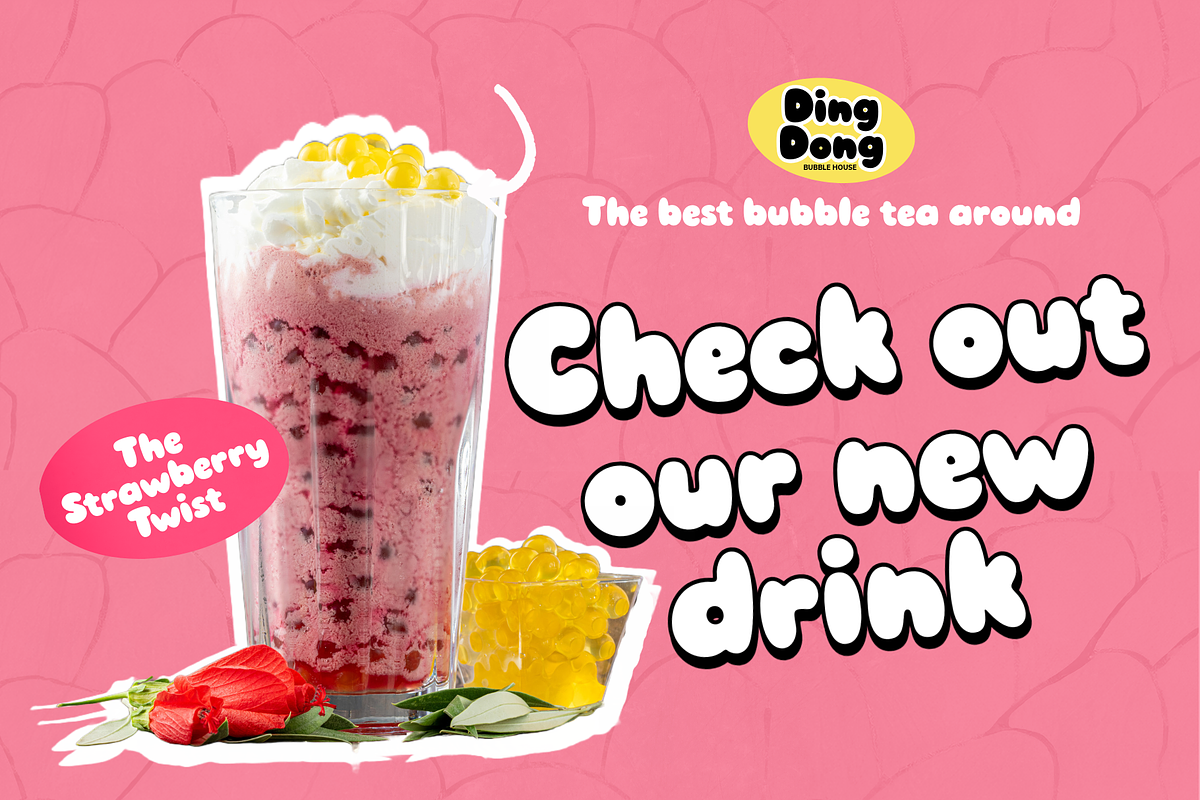 Gummy Loops - A Bubbly Display Font, a Handwritten Font by Ainun Jinan (Photo 5 of 13)