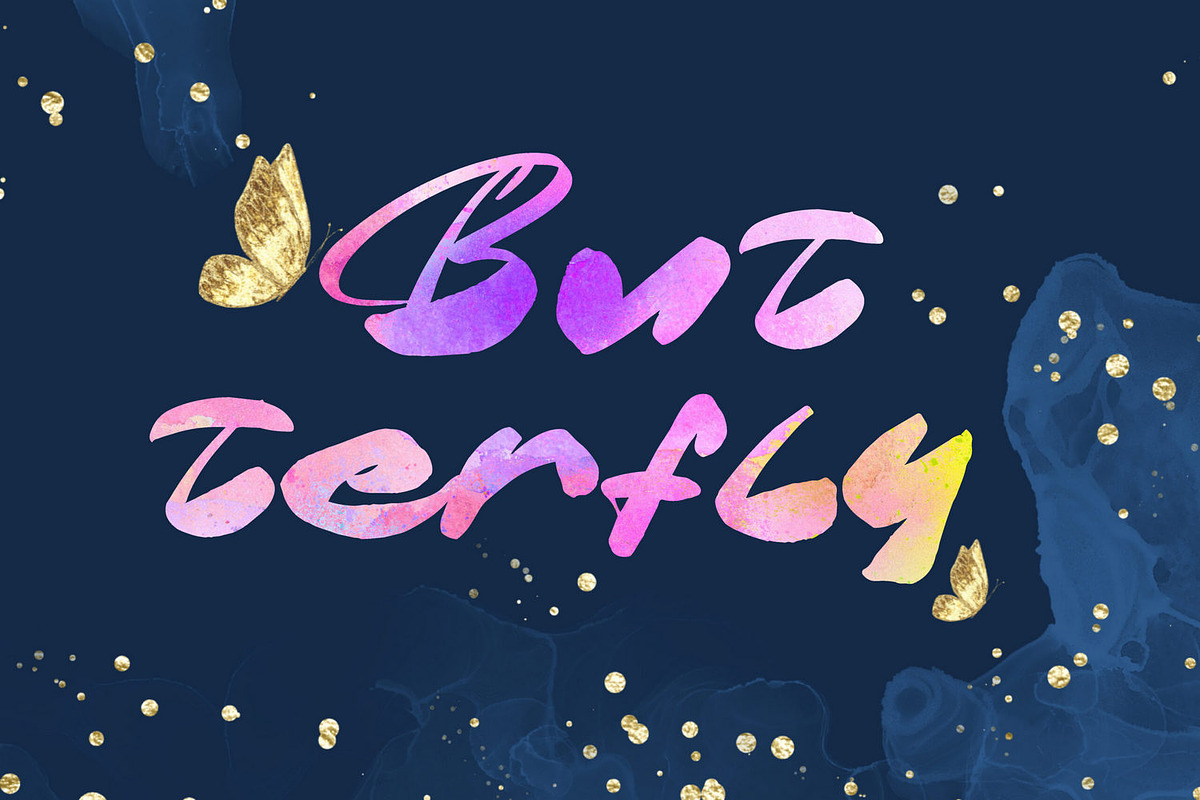 Women's Day Brush Font, a Script Font by 177Studio (Photo 5 of 7)
