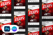 Red Digital Valentine's Day Flyer, a Social Media Template by Vintage Impressions (Thumbnail 4 of 5)