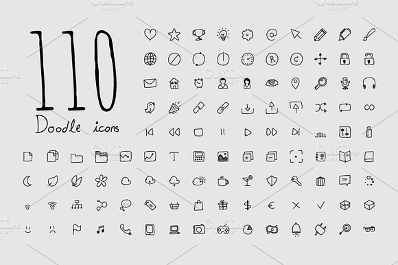 Hand Made Icon Set