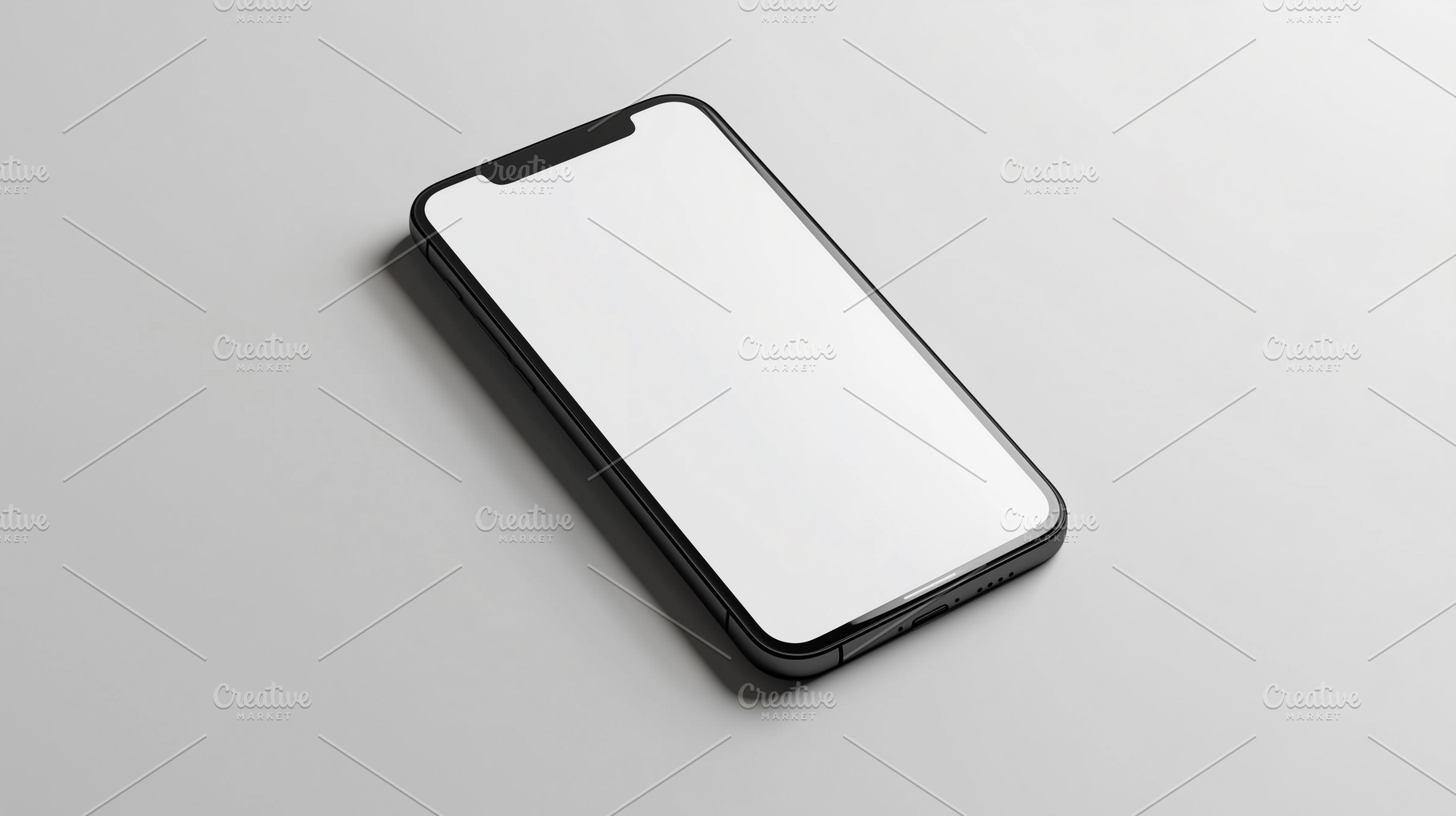 Black smartphone with blank screen, a Technology Photo by MistyDay