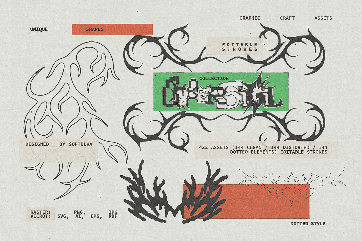 Cybersigil Graphic Craft Kit, an Object Graphic by softulka (Photo 6 of 7)