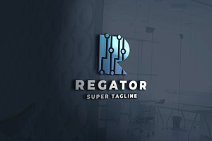 Regator Letter R Logo, a Branding & Logo Template by Design_Planet