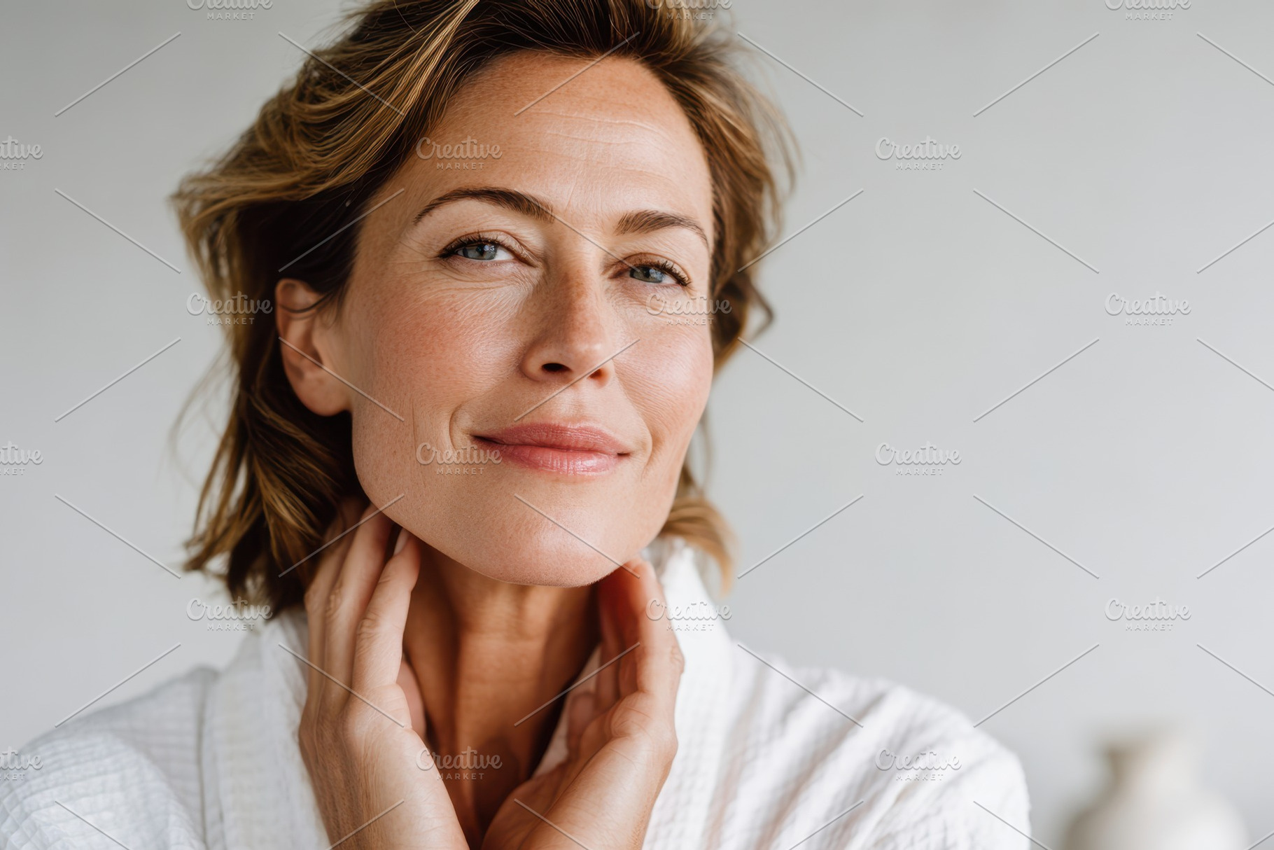 Confident mature woman portrait, a Person Photo by AlyaAnd