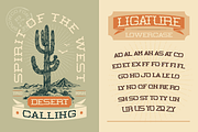 Browco, a Serif Font by Burntilldead (Thumbnail 7 of 12)