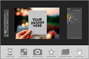Save The Date Card PSD, a Product Mockup by Bruno's Shop (Thumbnail 2 of 3)