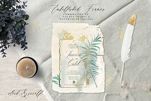 Forest - Green Watercolor Bundle