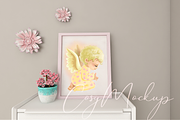 Cute Nursery Wall Frame Mockup., a Print Template by RivusArt (Thumbnail 2 of 3)
