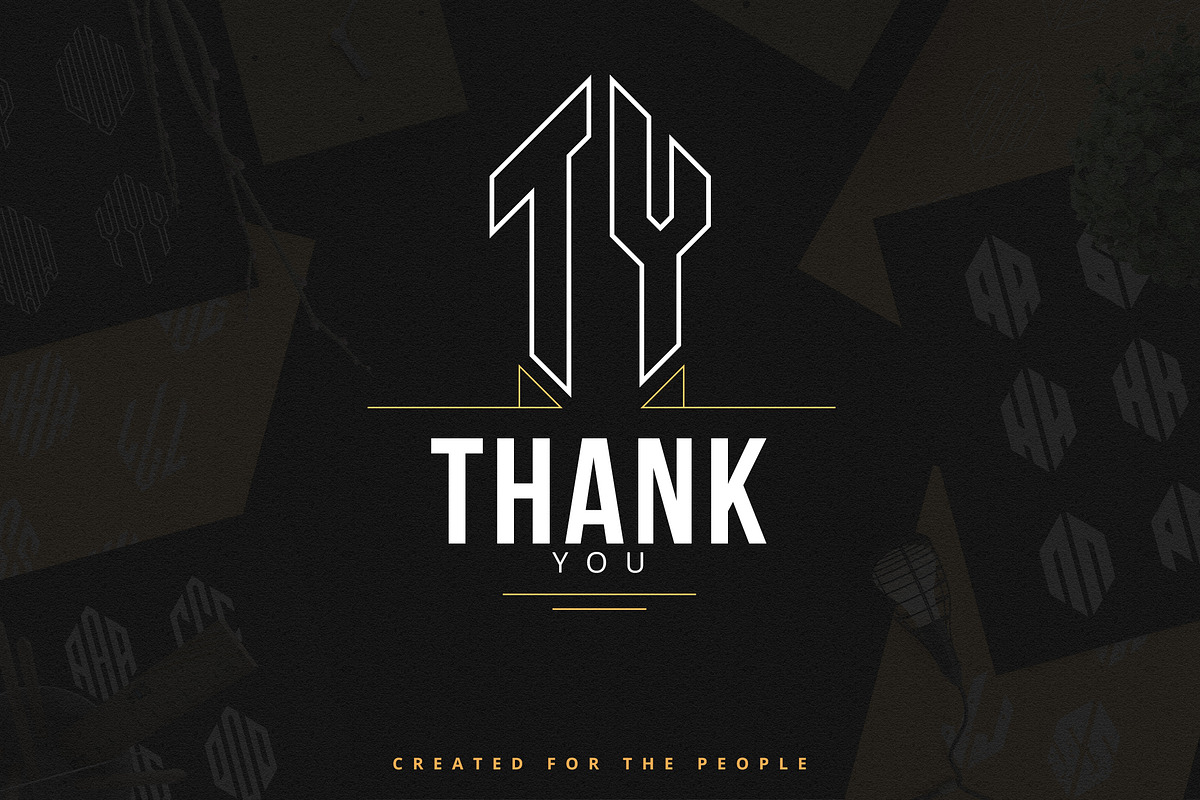 6in1 Ultimate Monogram creator, a Branding & Logo Template by VP Fonts (Photo 14 of 14)