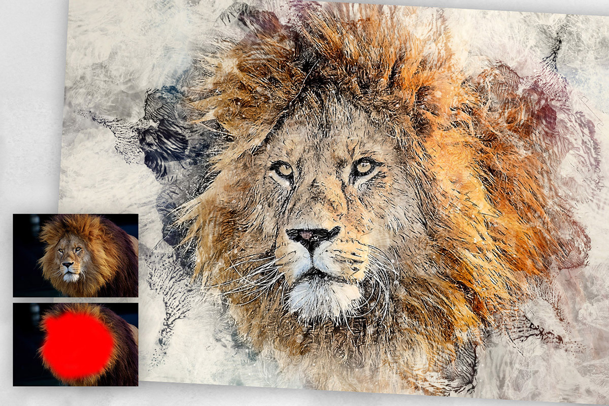 Graphic Arts Photoshop Action, an Action Add-On by GorynArt (Photo 17 of 22)