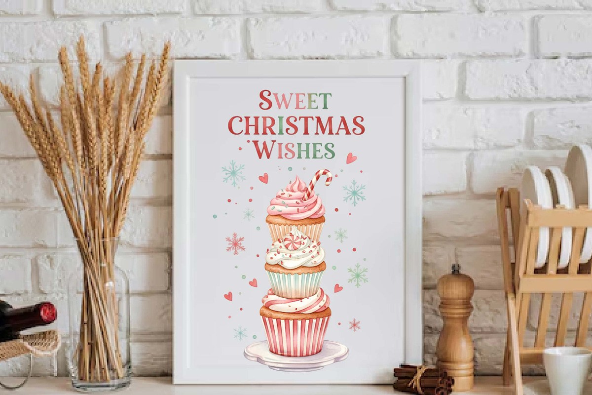 Christmas Kitchen Towel PNG Bundle, a Graphic by EllaMaiyaali (Photo 5 of 5)