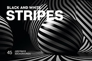 B&W Stripes 45 Backgrounds, a Background Graphic by Handmadefont (Thumbnail 1 of 8)