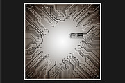 -50% Circuit boards backgrounds set, a Background Graphic by frost_newt (Thumbnail 11 of 11)