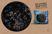 Solar System with gouache and ink, an Illustration by Andrea Tardivo (Thumbnail 13 of 16)