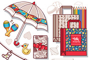 Children's toy. Baby. Seamless, a Pattern Graphic by Zoya Miller (Thumbnail 3 of 7)