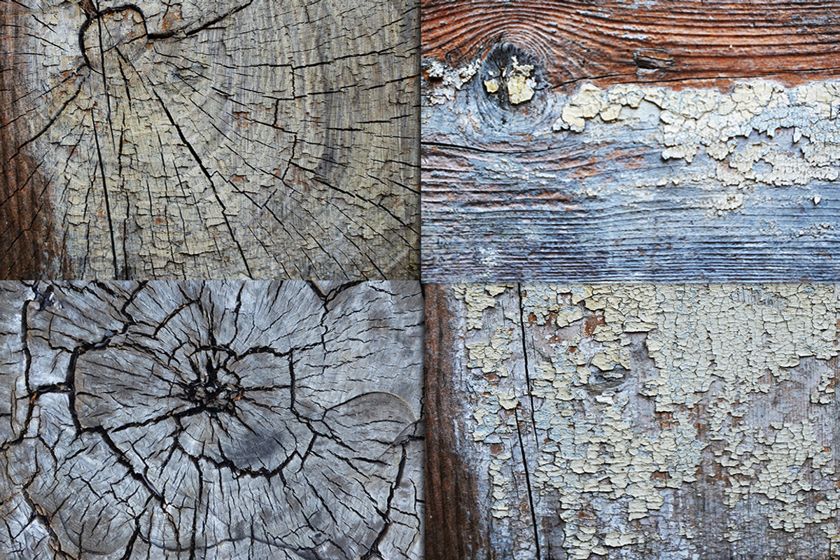 OLD DISTRESSED WOOD DIGITAL TEXTURE preview 4