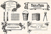 25 Vintage French Garden Engravings, an Illustration by Piddix Archives (Thumbnail 4 of 4)