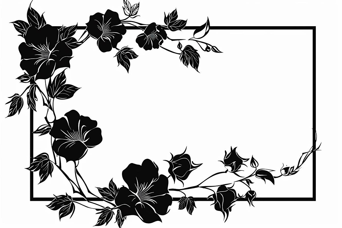 Decorative Floral Frame Set, an Illustration by jahid234 (Photo 4 of 9)