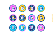 Weekly Tasks Completed Badges, a Templates & Theme by sungandco (Thumbnail 4 of 5)
