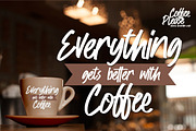 Coffee Please - Natural Handwritten, a Script Font by Gassstype (Thumbnail 3 of 8)