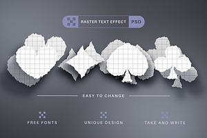 Layers Paper - Editable Text Effect