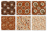 Autumn Floral Digital Paper, a Texture Graphic by Dream Creation (Thumbnail 2 of 7)