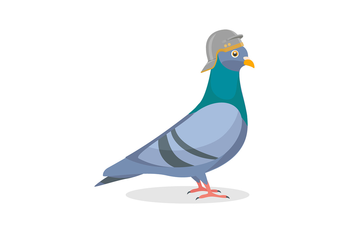Collection of funny pigeon character, an Illustration by Viktorijareut (Photo 4 of 5)