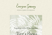 Greenery & Ferns PNG Illustrations, a Decorative Illustration by whiteheartdesign (Thumbnail 10 of 19)