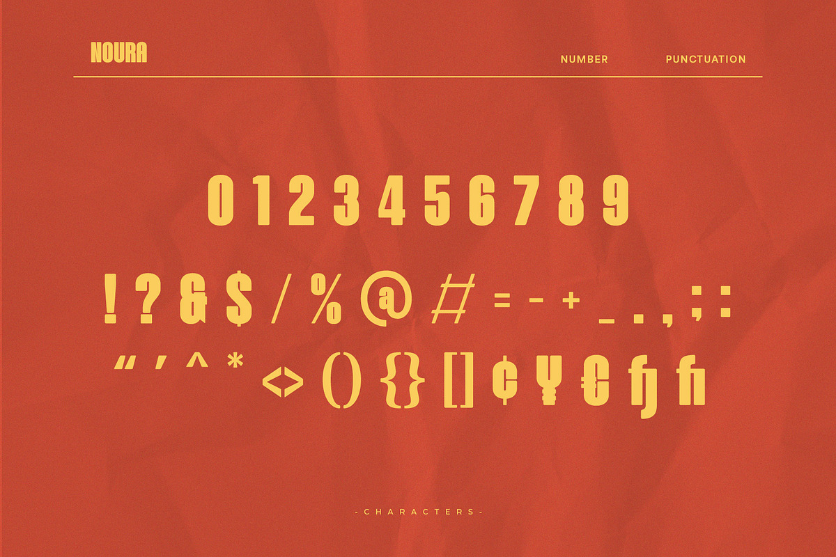 Noura, a Sans Serif Font by Almeera Std (Photo 3 of 6)