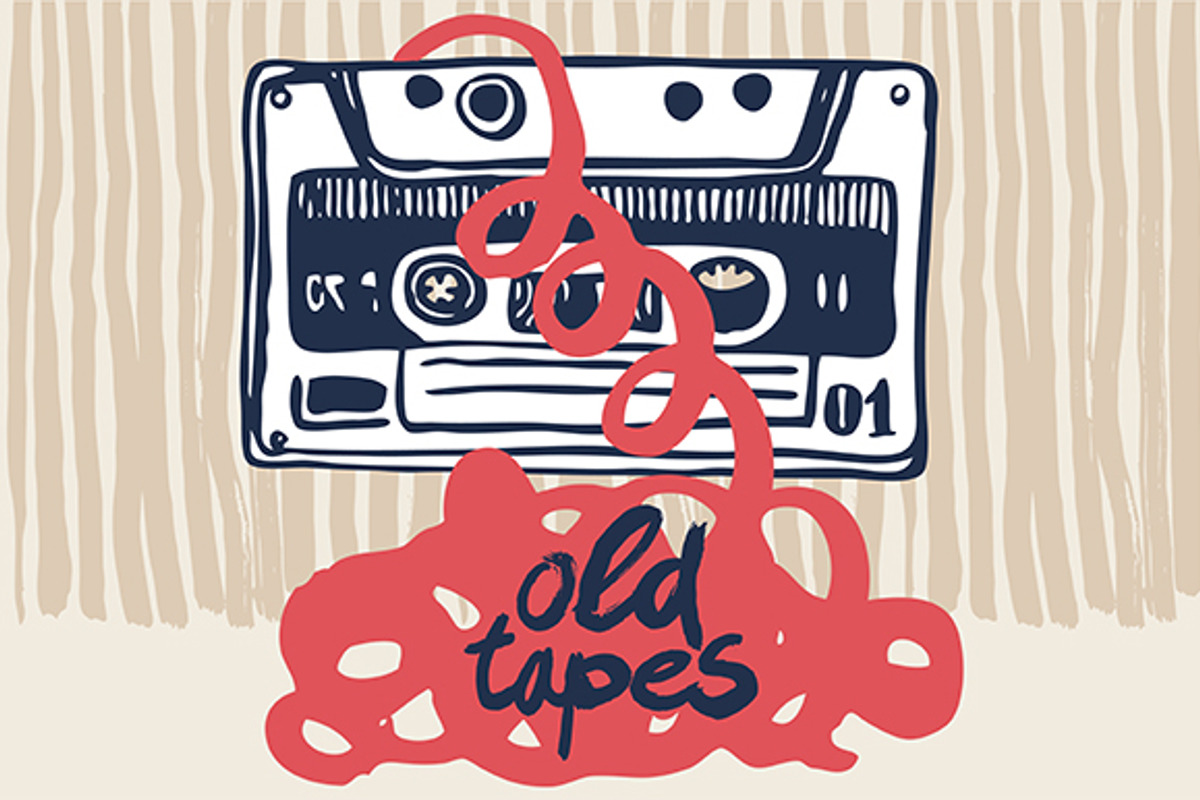 Old tapes, an Illustration by Tanya Akhmett (Photo 1 of 9)