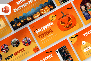 Halloween Festival Presentation, a Presentation Template by Digitcase x Wealthwells