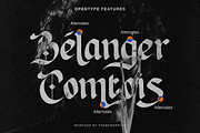 Ironfade - Blackletter Font, a Blackletter Font by themewarrior (Thumbnail 9 of 10)