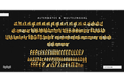 Lesham - Modern Display Font, a Font by Saxofont (Thumbnail 10 of 10)