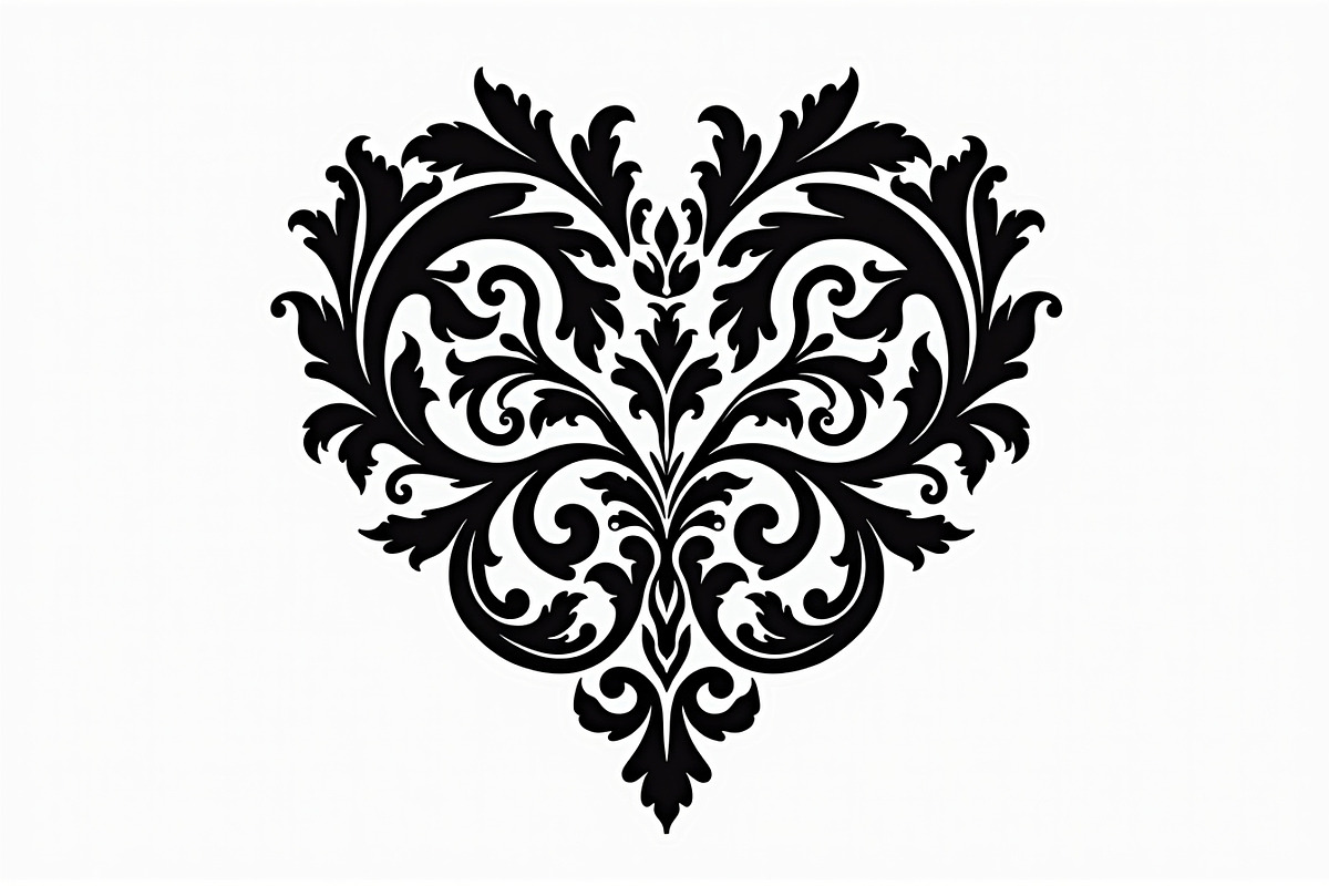Vintage Heart Vector Design, an Illustration by Creativeshirt (Photo 8 of 21)